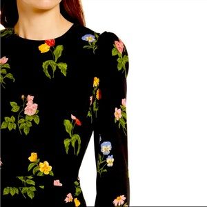 Reformation Reza Floral Long Sleeve Dress
